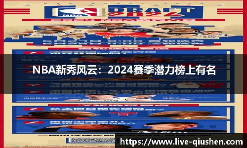 NBA新秀风云：2024赛季潜力榜上有名